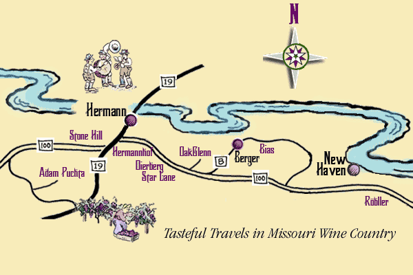Explore the Scenic Hermann Wine Trail