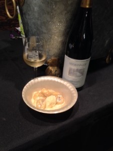 Bananas Foster paired with Vignoles