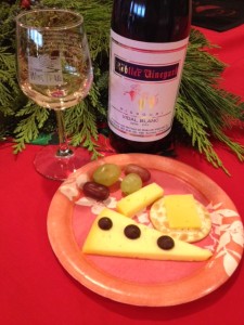 Cool Cow Cheese Company cheeses paired with Robller Vidal at the Say Cheese Wine Trail