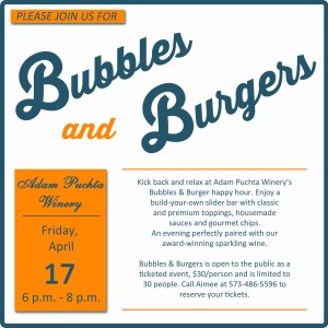 Adam Puchta Bubbles & Burgers