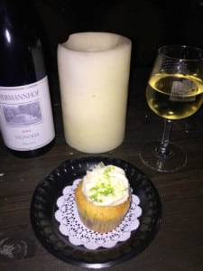 Key Lime Cupcake White Chocolate Frosting Hermannhof Winery