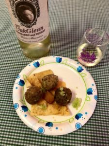 OakGlenn Winery Italian Meatballs with Cranberry BBQ Sauce