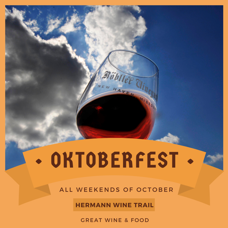 It's Oktoberfest on the Hermann Wine Trail Hermann Missouri Wine Trail