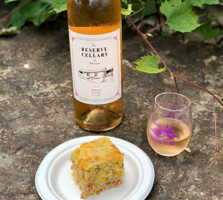 Jalapeno Cornbread with Bacon and Cheddar Reserve Cellars