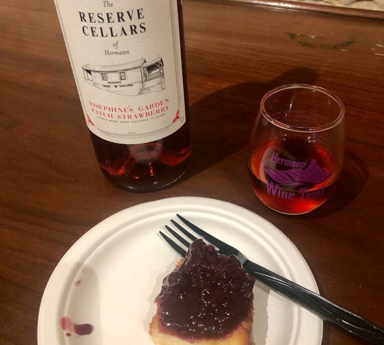 Grilled Pound Cake with Berry Sauce Reserve Cellars