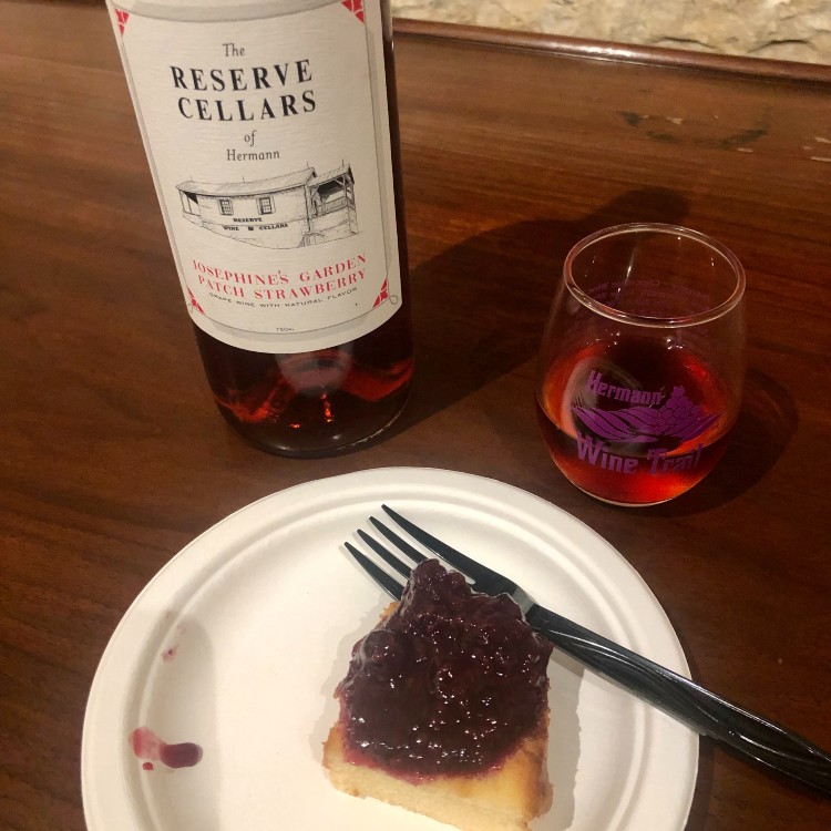 Grilled Pound Cake with Berry Sauce Recipe - Hermann Missouri Wine Trail