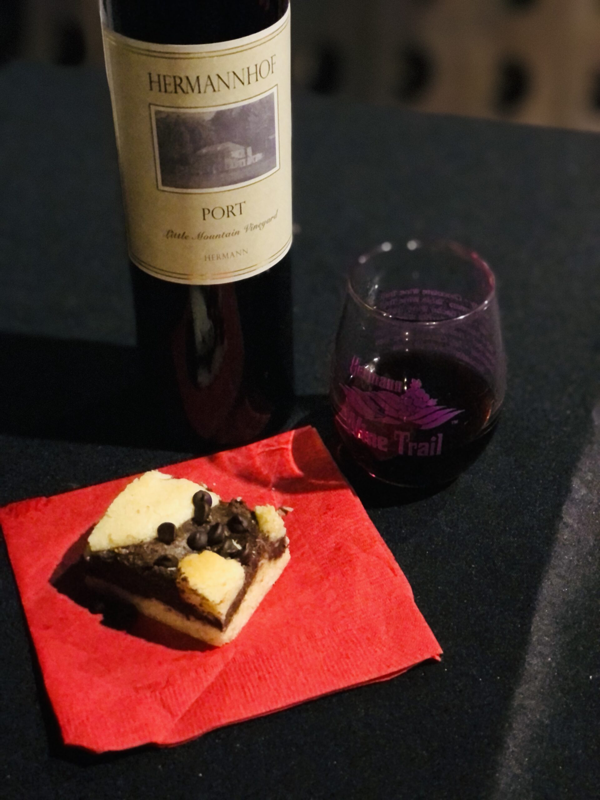 Chocolate Cheesecake Bars Recipe - Hermann Missouri Wine Trail